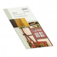 Flyer Farbkarte Holzlasur Flyer Farbkarte Holzlasur & Standölfarbe