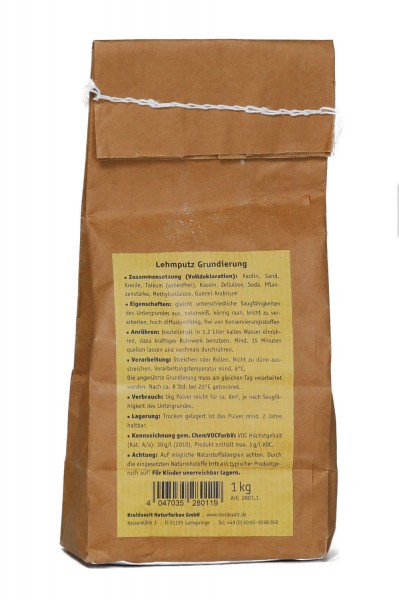 Lehmputz Grundierung